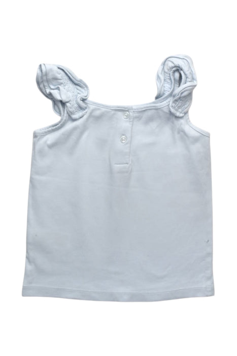 A White Sleeveless Tops from Janie & Jack in size 3T for girl. (Back View)