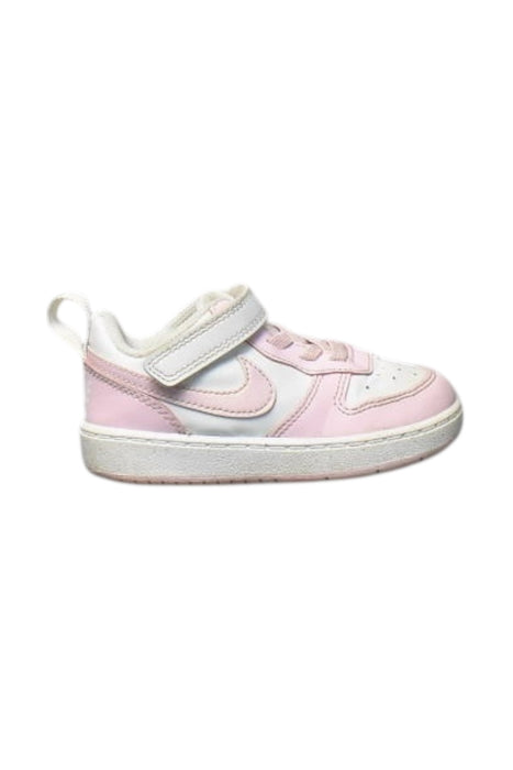 A Pink Sneakers from Nike in size 18-24M for girl. (Front View)