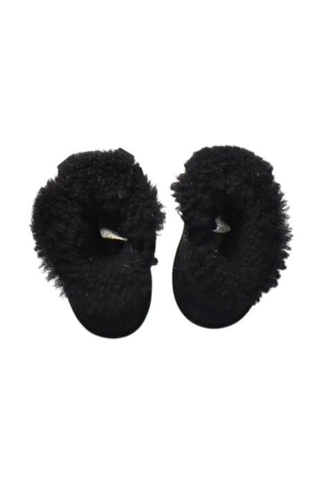 A Black Booties from UGG in size 18-24M for girl. (Back View)