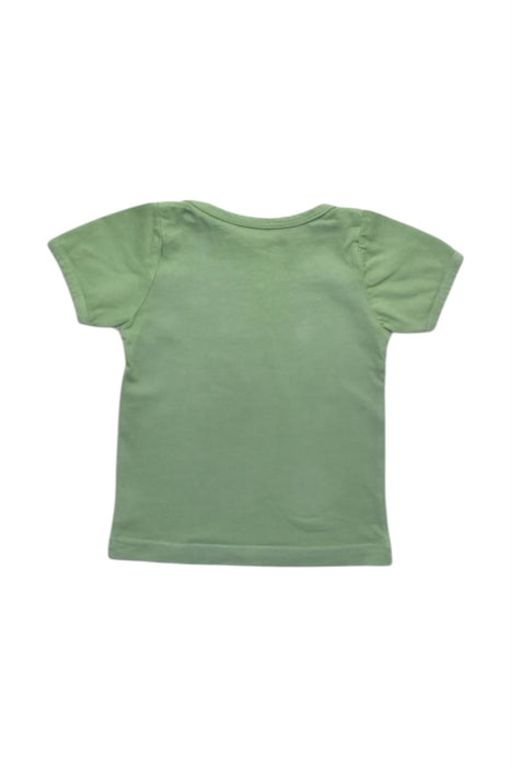 A Green Short Sleeve T Shirts from Mollusk in size 3-6M for boy. (Back View)
