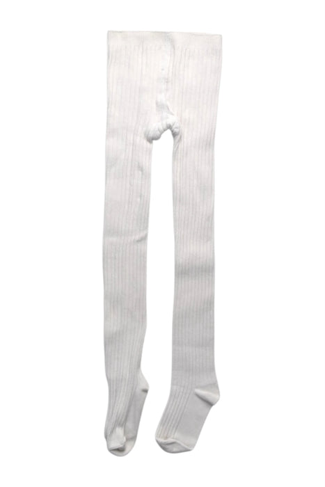 A White Tights from Jamie Kay in size 4T for girl. (Front View)