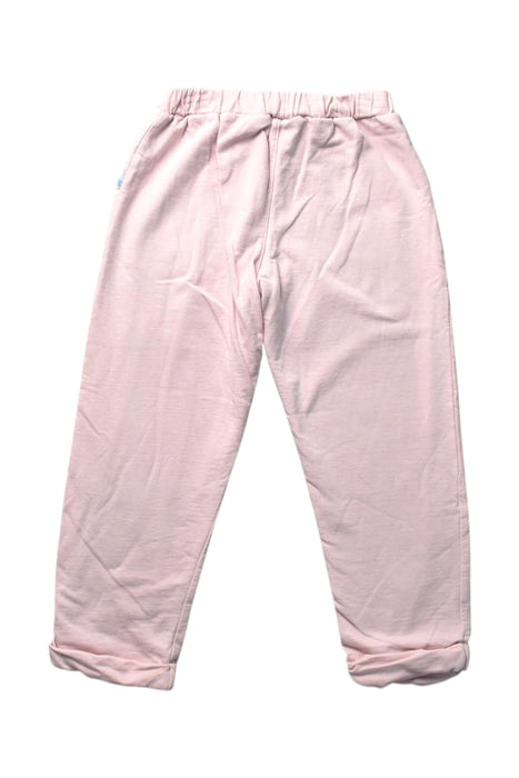 A Pink Casual Pants from Bella Bliss in size 5T for girl. (Back View)