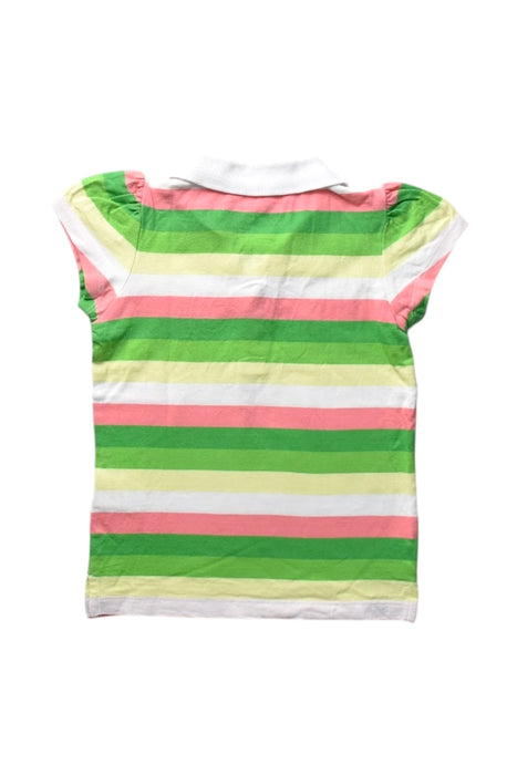 A Multicolour Short Sleeve Polos from PONEY in size 4T for girl. (Back View)