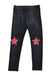A Black Leggings from Crewcuts in size 5T for girl. (Front View)