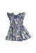 A Multicolour Short Sleeve Dresses from Crewcuts in size 5T for girl. (Back View)
