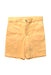 A Yellow Shorts from Bella Bliss in size 7Y for boy. (Front View)
