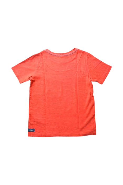 A Red Short Sleeve T Shirts from Joules in size 6T for boy. (Back View)