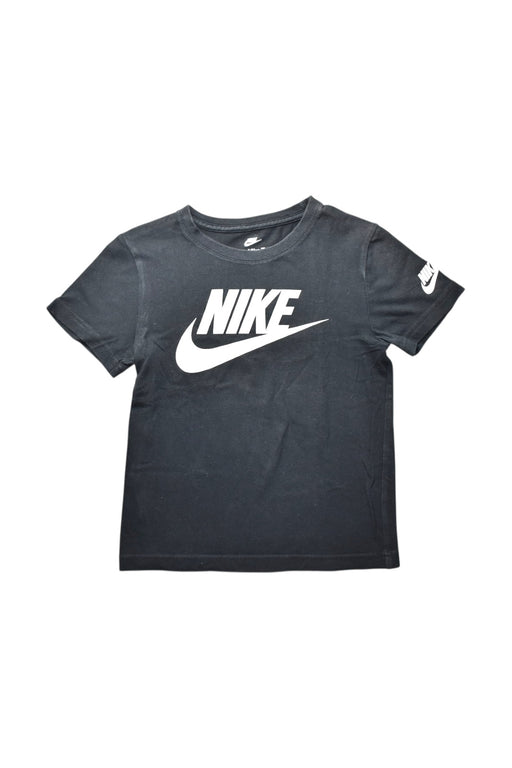 A Black Short Sleeve T Shirts from Nike in size 6T for boy. (Front View)