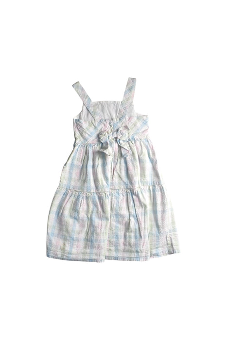 A Multicolour Sleeveless Dresses from Hope & Henry in size 6T for girl. (Back View)