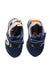 A Navy Sneakers from Stride Rite in size 12-18M for boy. (Back View)