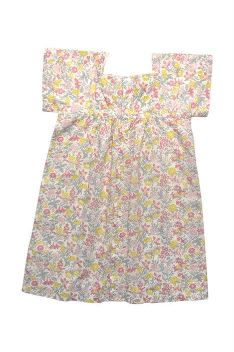 A Multicolour Short Sleeve Dresses from Bonpoint in size 3T for girl. (Back View)