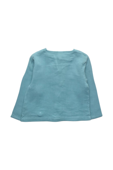 A Blue Cardigans from Bonton in size 2T for girl. (Back View)