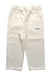 A White Casual Pants from Bonton in size 3T for girl. (Front View)