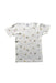 A White Short Sleeve T Shirts from Petit Bateau in size 8Y for boy. (Front View)