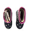 A Multicolour Rain Boots from Joules in size 3T for girl. (Back View)