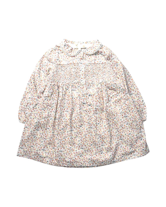 A Multicolour Long Sleeve Dresses from Purete du... Bebe in size 3T for girl. (Front View)