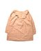 A Beige Long Sleeve Dresses from Buho in size 4T for girl. (Back View)