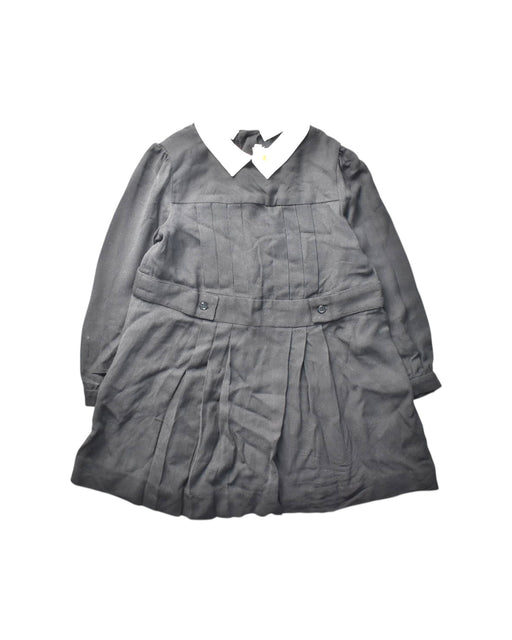A Grey Long Sleeve Dresses from Bonpoint in size 4T for girl. (Front View)