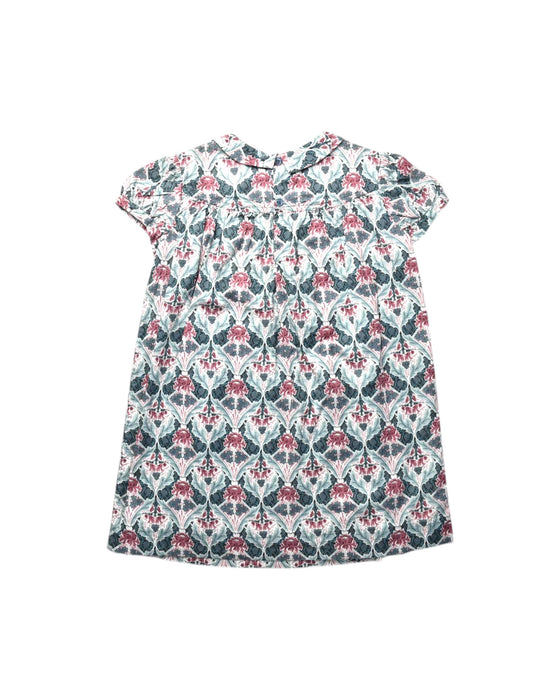 A Multicolour Short Sleeve Dresses from Bonpoint in size 4T for girl. (Back View)