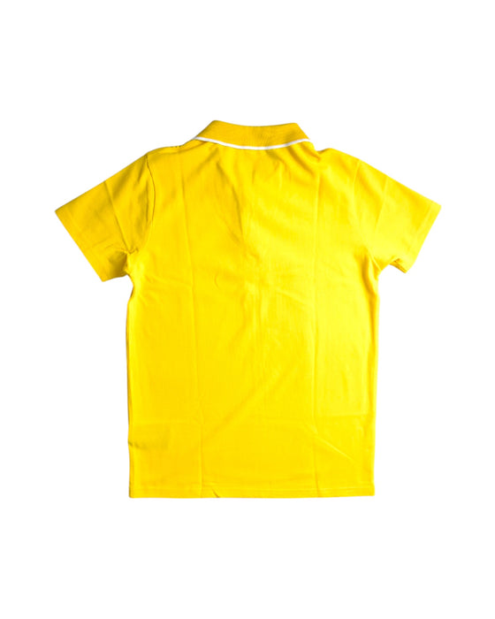 A Yellow Short Sleeve Polos from Ferrari in size 13Y for boy. (Back View)
