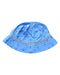 A Blue Sun Hats from Mothercare in size 6T for boy. (Back View)