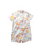 A Multicolour Short Sleeve Rompers from Elly in size 6-12M for girl. (Back View)