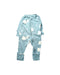 A Blue Onesies from Le Petit Society in size 6-12M for boy. (Front View)