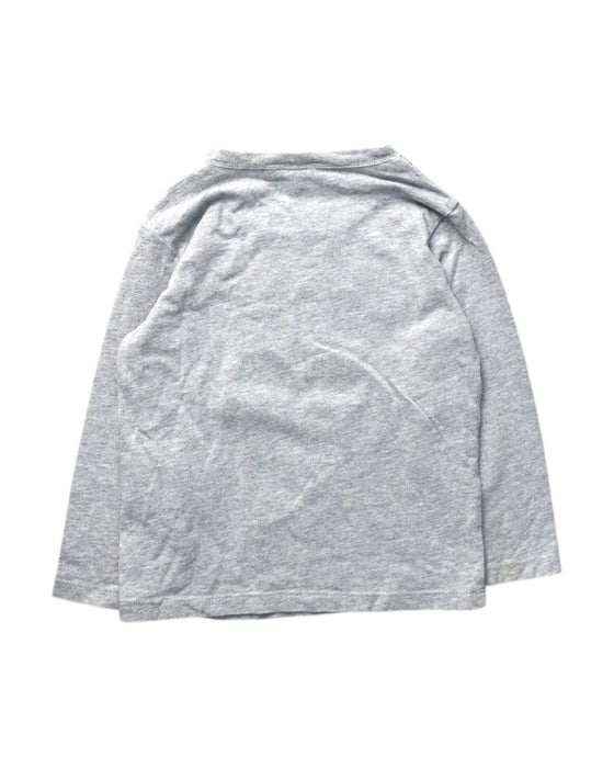 A Grey Long Sleeve T Shirts from Paul Smith in size 2T for boy. (Back View)