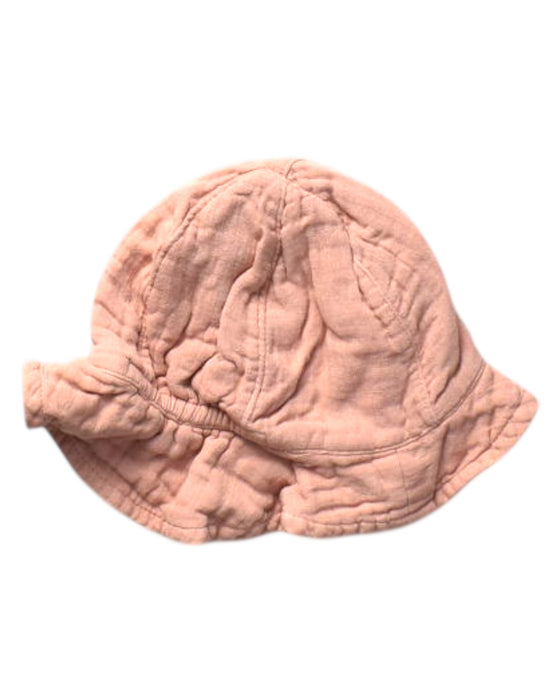 A Pink Sun Hats from Mamas & Papas in size 3-6M for girl. (Back View)