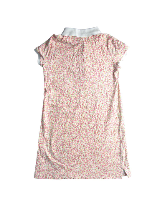 A Pink Short Sleeve Dresses from Polo Ralph Lauren in size 12Y for girl. (Back View)