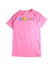 A Pink Short Sleeve Dresses from Moschino in size 10Y for girl. (Front View)