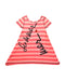 A Pink Short Sleeve Dresses from Rykiel Enfant in size 4T for girl. (Back View)