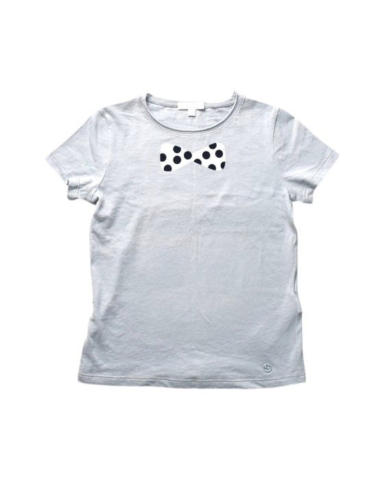 A White Short Sleeve T Shirts from Gucci in size 4T for boy. (Front View)
