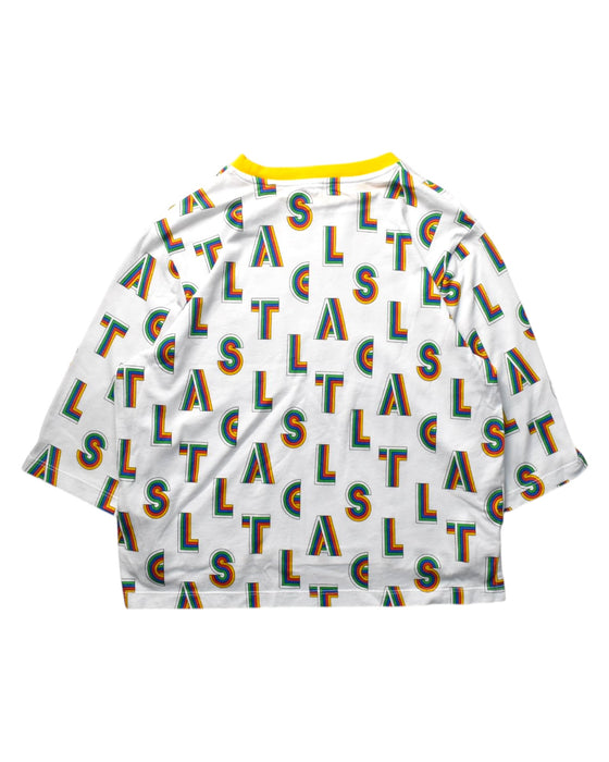 A Multicolour Long Sleeve T Shirts from Stella McCartney in size 10Y for girl. (Back View)