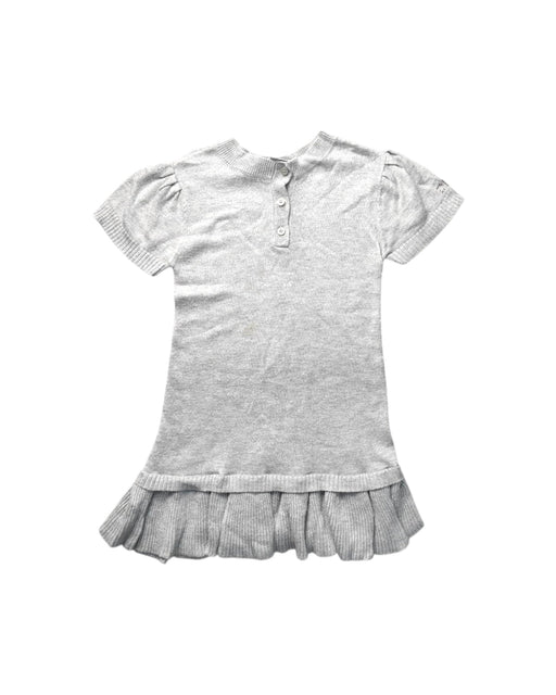 A Grey Sweater Dresses from DKNY in size 2T for girl. (Front View)