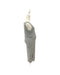 A Grey Sleeveless Dresses from Seraphine in size Maternity-XS for maternity. (Back View)
