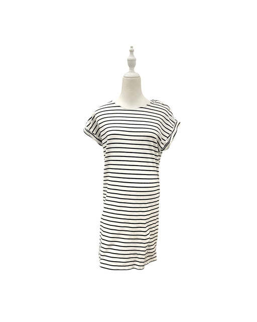 A Black Short Sleeve Tops from Mayarya in size Maternity-XS for maternity. (Front View)