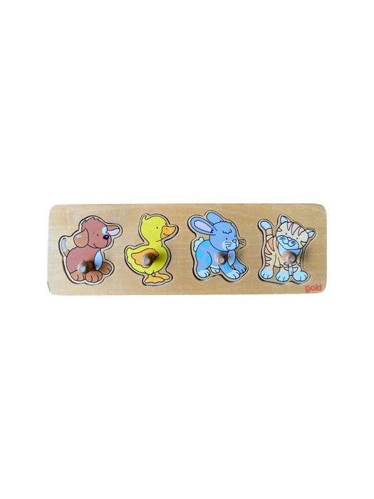 A Multicolour Board Games & Puzzles from Goki in size 12-18M for boy. (Front View)