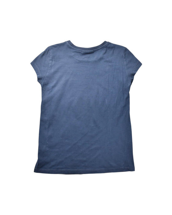 A Navy Short Sleeve T Shirts from Fendi in size 8Y for girl. (Back View)