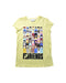 A Yellow Short Sleeve T Shirts from Fendi in size 10Y for girl. (Front View)