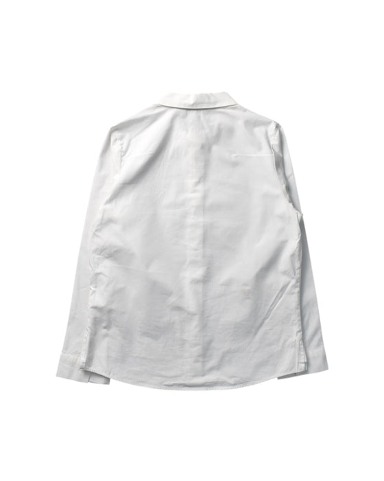 A White Long Sleeve Shirts from Dior in size 6T for boy. (Back View)