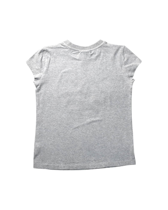 A Grey Short Sleeve T Shirts from Fendi in size 7Y for girl. (Back View)