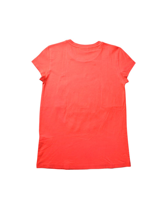 A Red Short Sleeve T Shirts from Fendi in size 10Y for girl. (Back View)