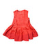 A Red Sleeveless Dresses from Carolina Herrera in size 10Y for girl. (Front View)