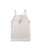 A Ivory Sleeveless Tops from Petit Bateau in size 3T for girl. (Front View)