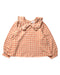 A Orange Long Sleeve Tops from Seed in size 4T for girl. (Front View)