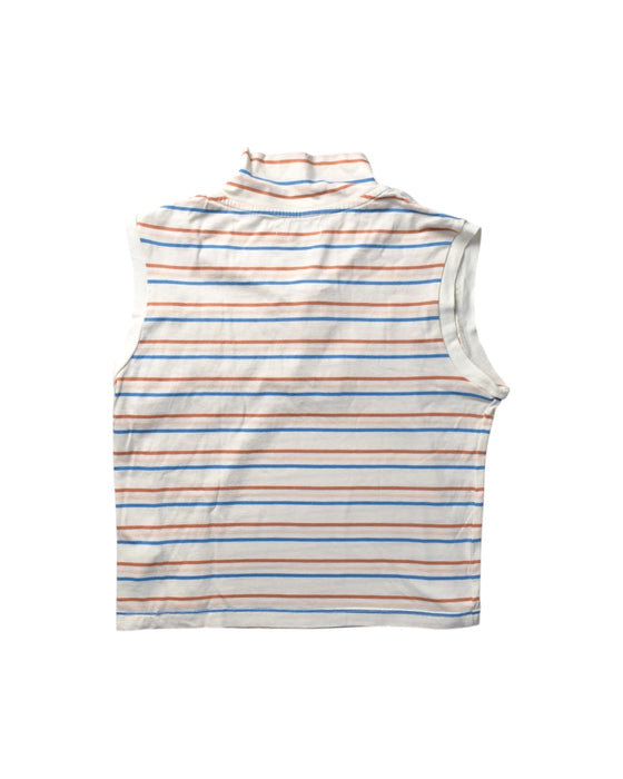 A White Sleeveless Tops from Gingersnaps in size 12Y for girl. (Back View)