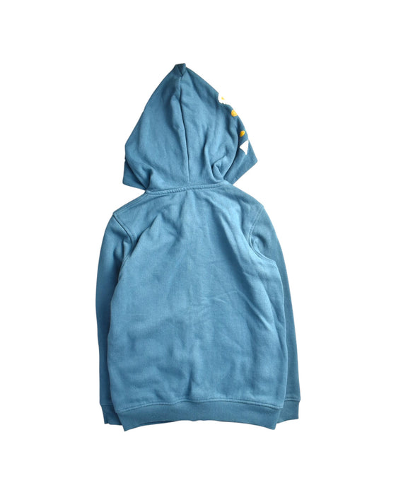 A Blue Hooded Sweatshirts from Du Pareil au même in size 8Y for boy. (Back View)