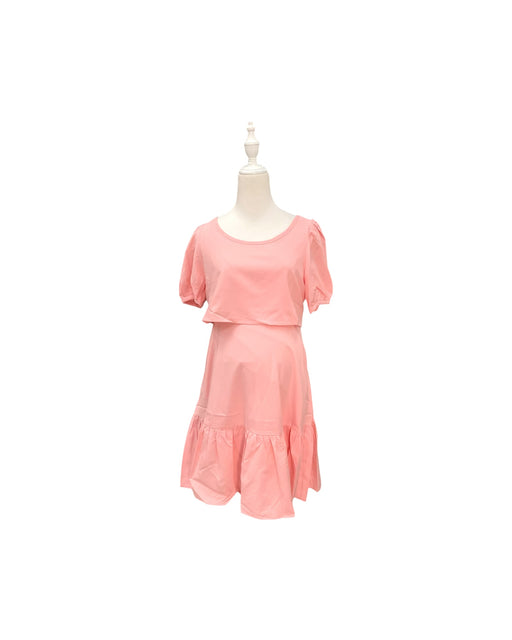 A Pink Dress Sets from Jump Eat Cry in size Maternity-S for maternity. (Front View)