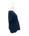 A Navy Short Sleeve Tops from Jump Eat Cry in size Maternity-S for maternity. (Back View)